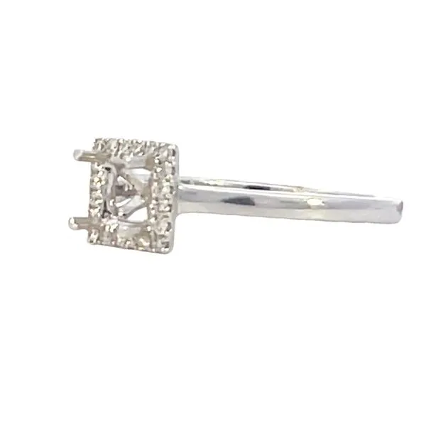 Classic Halo Semi-Mount Image 3 Bryan Jewelry Prattville, AL