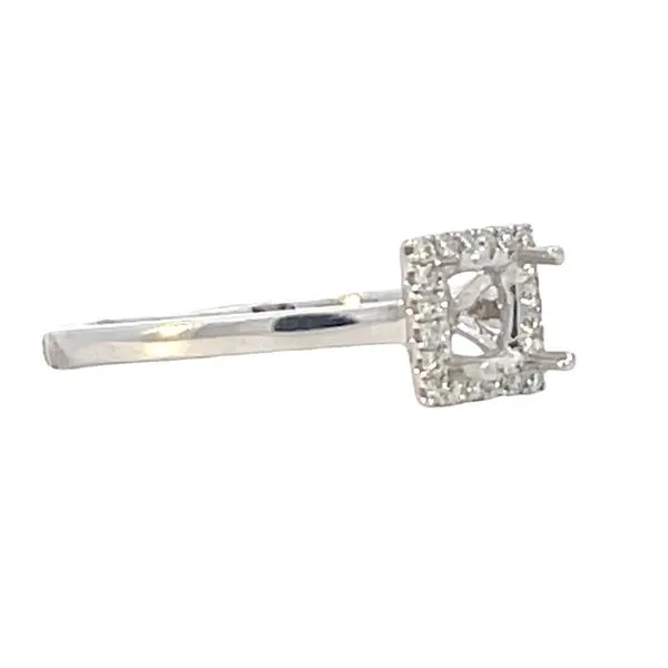 Classic Halo Semi-Mount Image 4 Bryan Jewelry Prattville, AL