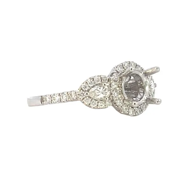 Standout Elegance Diamond Semi-Mount Image 4 Bryan Jewelry Prattville, AL