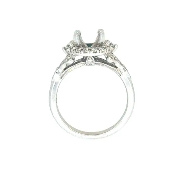 Vintage Style Semi-mount-14kw Image 4 Bryan Jewelry Prattville, AL