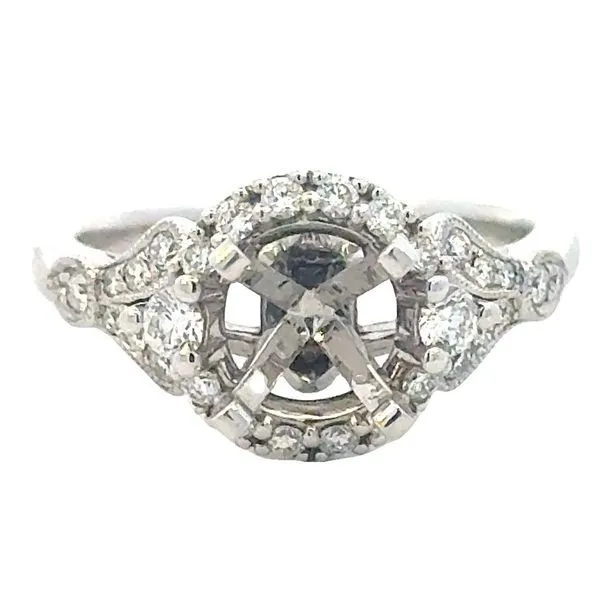 Vintage Style Semi-mount-14kw Bryan Jewelry Prattville, AL