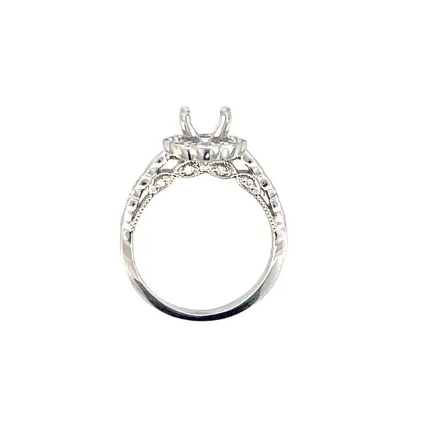 Vintage Halo semi-mount Image 4 Bryan Jewelry Prattville, AL
