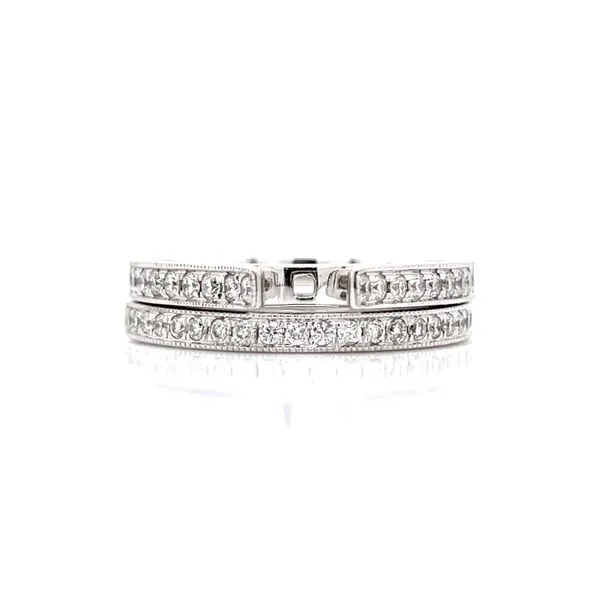 Ready to Set-Semi-mount Wedding Set Image 2 Bryan Jewelry Prattville, AL