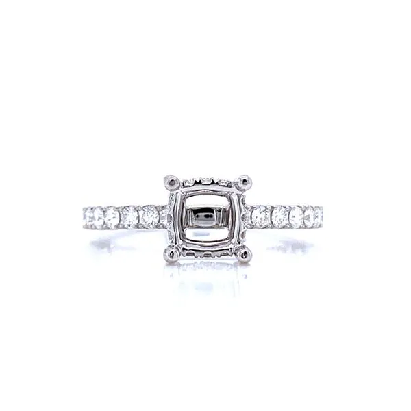 Hidden Halo Semi-mount Image 2 Bryan Jewelry Prattville, AL