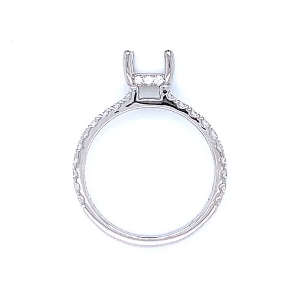 Hidden Halo Semi-mount Image 3 Bryan Jewelry Prattville, AL