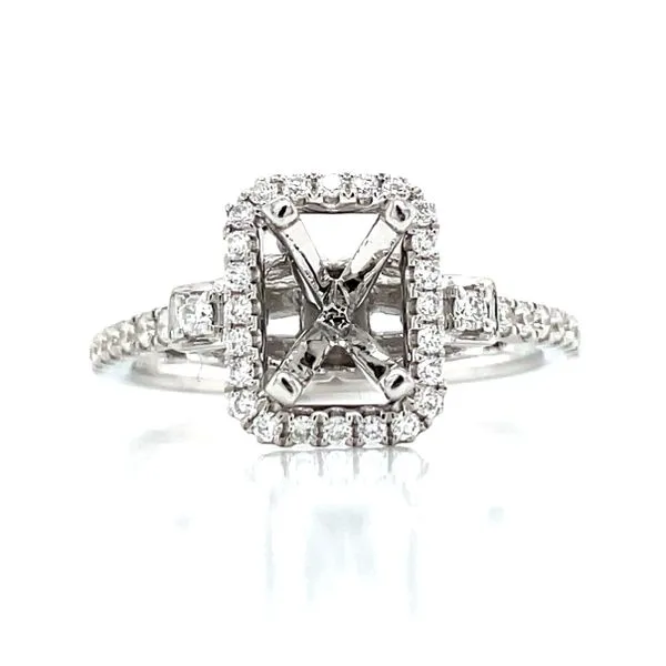 Beautiful Vision Semi-mount Image 2 Bryan Jewelry Prattville, AL
