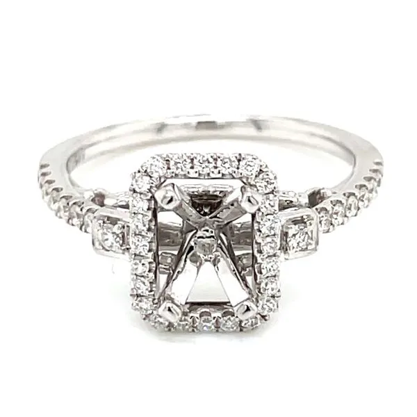 Beautiful Vision Semi-mount Image 3 Bryan Jewelry Prattville, AL