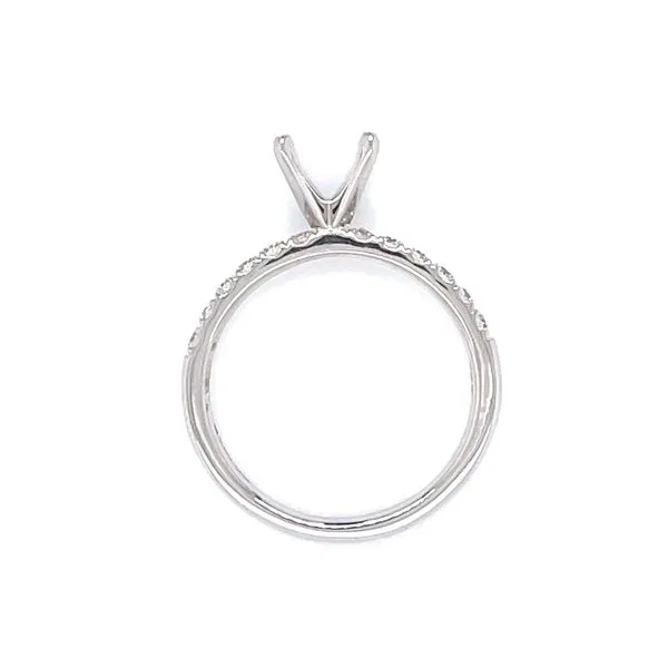 Prestigious Diamond Semi-mount to match 1/3ctw Band-14kw Image 3 Bryan Jewelry Prattville, AL