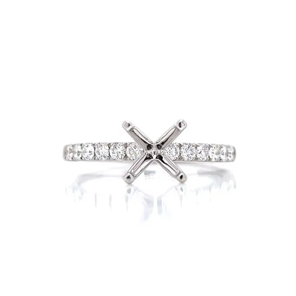 Prestigious Diamond Semi-mount to match 1/3ctw Band-14kw Bryan Jewelry Prattville, AL