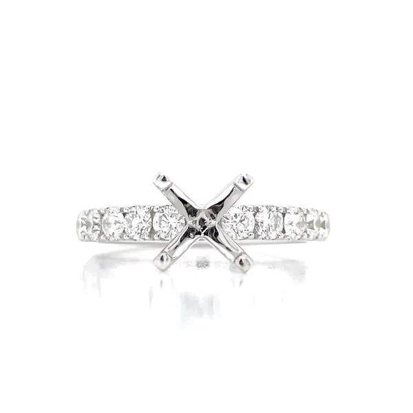 Prestigious Diamond Semi-mount to match 3/4ctw Band-14kw Bryan Jewelry Prattville, AL