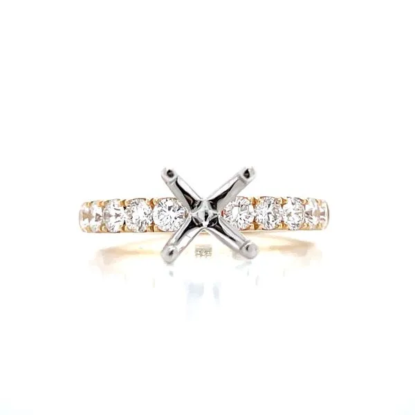 Prestigious Diamond Semi-mount to match 3/4ctw Band-14ky Bryan Jewelry Prattville, AL