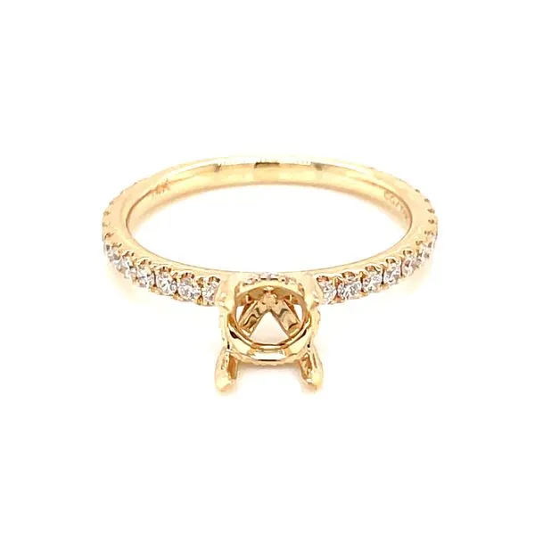 Diamond Semi-mount -14ky Image 3 Bryan Jewelry Prattville, AL