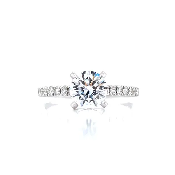 Diamond Semi-mount -14kw-6.5mm Image 2 Bryan Jewelry Prattville, AL
