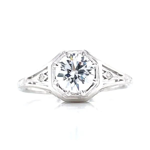 Vintage Style Semi-mount- 14kw Image 2 Bryan Jewelry Prattville, AL