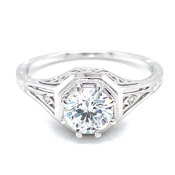 Vintage Style Semi-mount- 14kw Image 3 Bryan Jewelry Prattville, AL