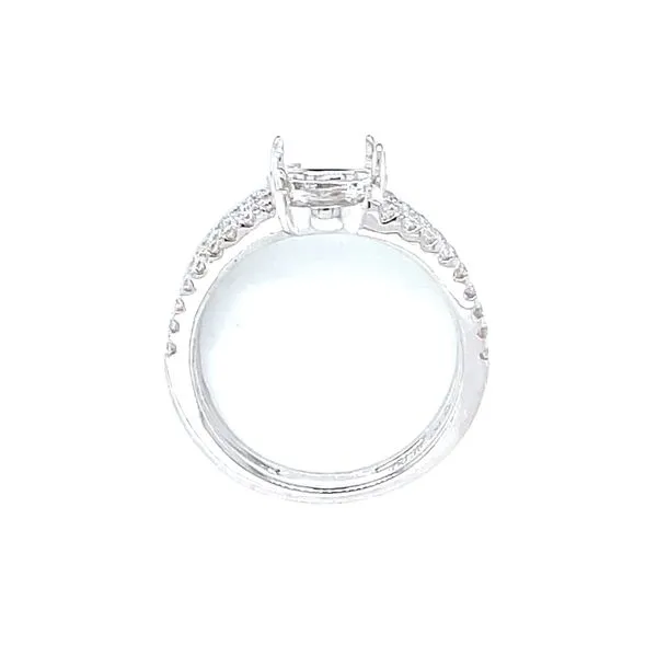 7x5 oval semi-mount-18kw Image 4 Bryan Jewelry Prattville, AL