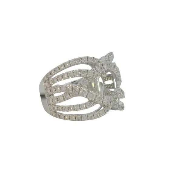 Diamond semi mount in 14kw Image 2 Bryan Jewelry Prattville, AL