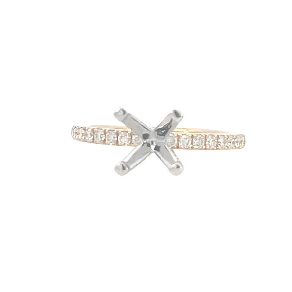 Prestigious Diamond Semi-mount to match 1/4ctw Band-14ky Bryan Jewelry Prattville, AL