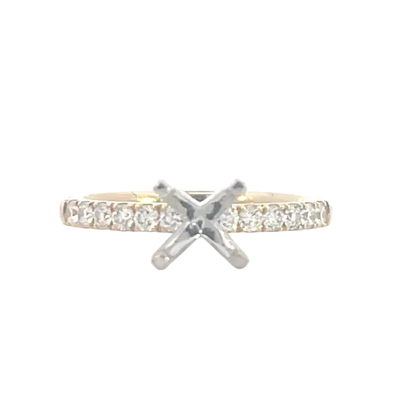 Prestigious Diamond Semi-mount to match 1/3ctw Band-14ky Bryan Jewelry Prattville, AL