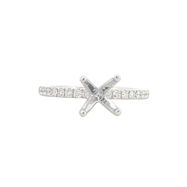 Prestigious Diamond Semi-mount to match 1/4ctw Band-14kw Bryan Jewelry Prattville, AL