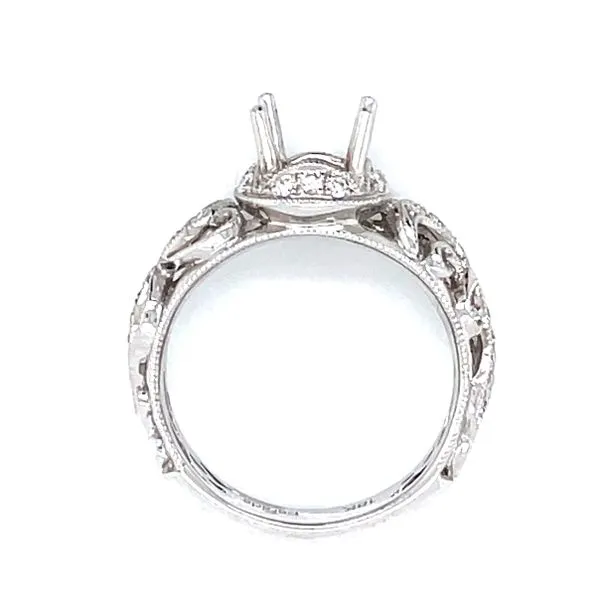 Floral Motif Semi-mount from Parade Image 3 Bryan Jewelry Prattville, AL