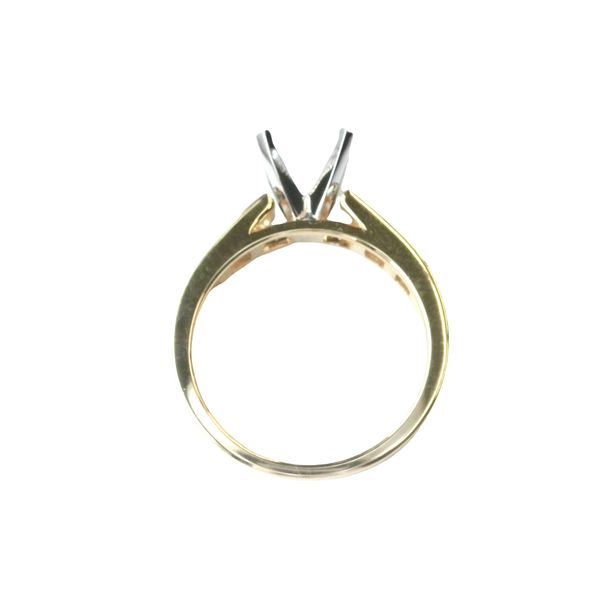 Diamond semi mount with Baguettes Image 2 Bryan Jewelry Prattville, AL