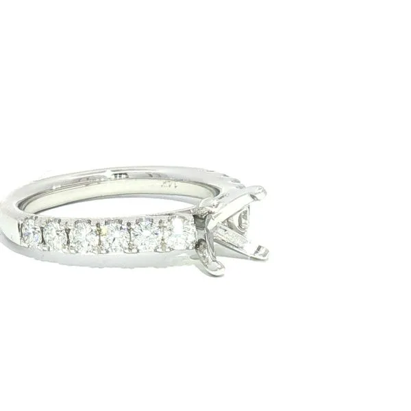 Classic Elegance Diamond Semi-Mount in 14kw Image 2 Bryan Jewelry Prattville, AL
