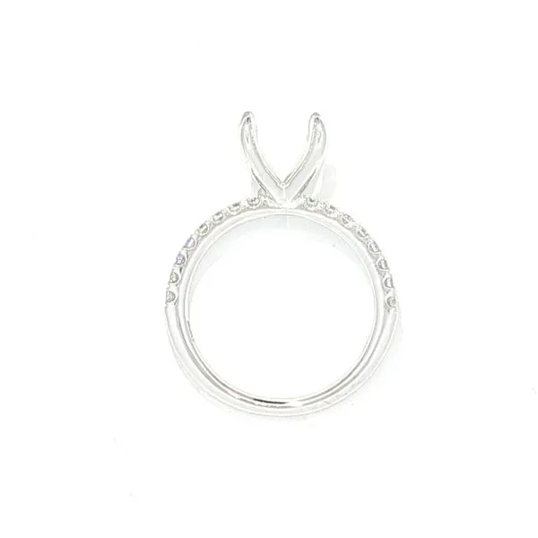 Brilliant in the Details - Diamond Semi-mount-14kw Image 4 Bryan Jewelry Prattville, AL