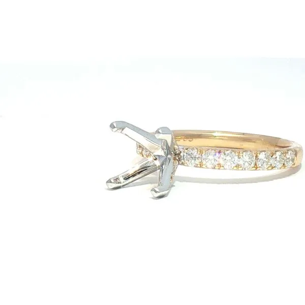 Diamond Semi Mount Image 3 Bryan Jewelry Prattville, AL