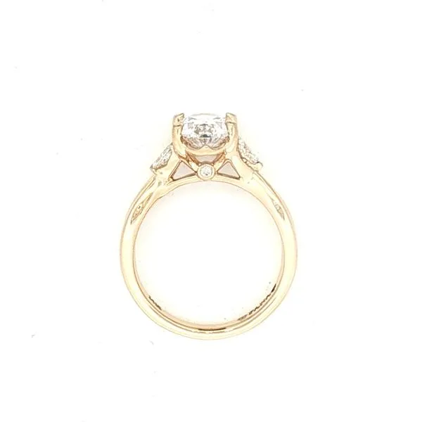 Accented Oval Elegance Image 5 Bryan Jewelry Prattville, AL