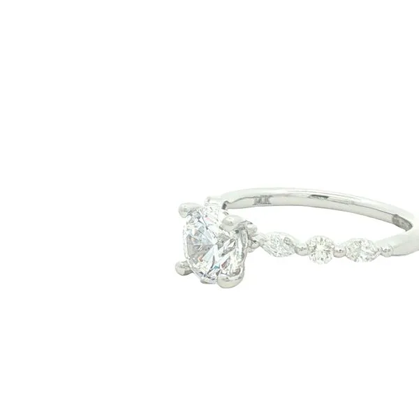 Radiant Romance in White Gold Image 3 Bryan Jewelry Prattville, AL