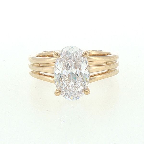 A.Jaffe Signature Oval Diamond Semi-Mount Bryan Jewelry Prattville, AL