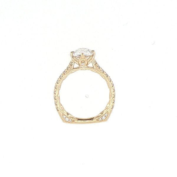 A.Jaffe Signature Oval Diamond Semi-Mount Image 2 Bryan Jewelry Prattville, AL
