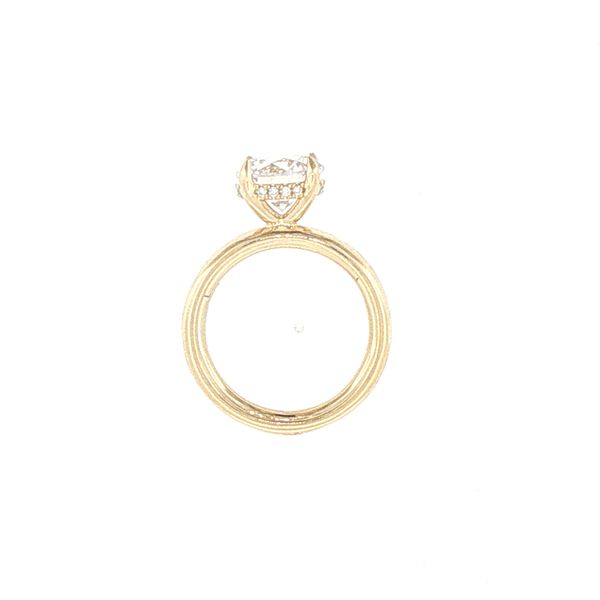 Hidden Halo Comfort-Fit Diamond Semi-Mount Image 2 Bryan Jewelry Prattville, AL