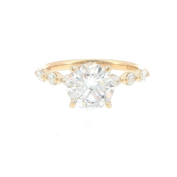 Pear & Round Diamond Semi-Mount Bryan Jewelry Prattville, AL