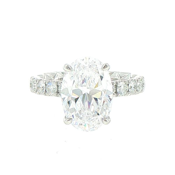 A.Jaffe Signature Oval Diamond Semi-Mount Bryan Jewelry Prattville, AL