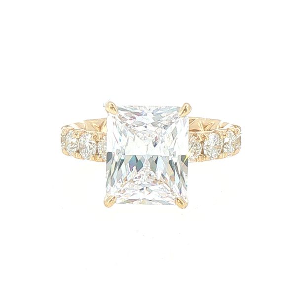 Radiant Brilliance Hidden Halo Semi-Mount Bryan Jewelry Prattville, AL
