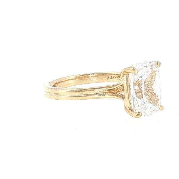 Golden Cushion Semi-Mount Image 3 Bryan Jewelry Prattville, AL