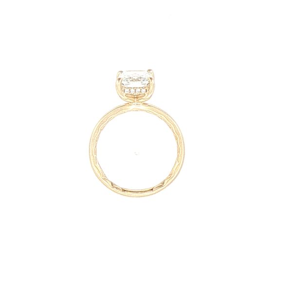 Elegant Radiant Hidden Halo Semi-Mount Image 2 Bryan Jewelry Prattville, AL