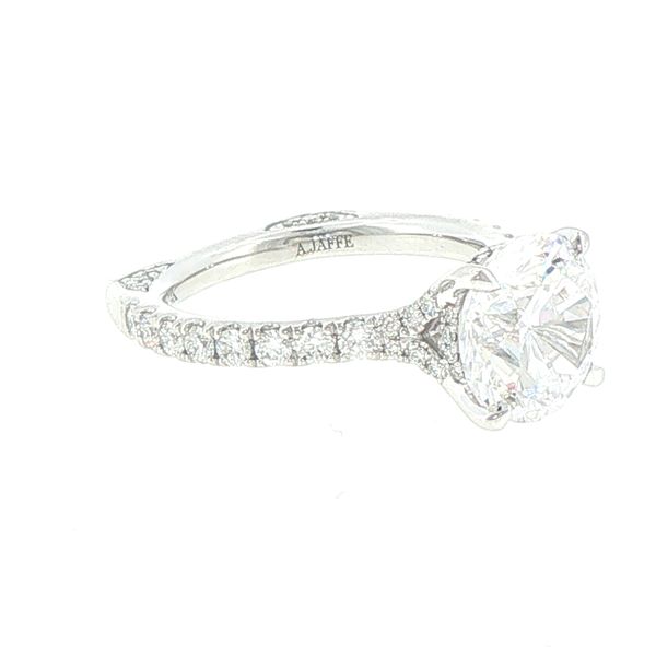 Hidden Halo Diamond Semi-Mount Image 3 Bryan Jewelry Prattville, AL