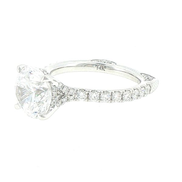 Hidden Halo Diamond Semi-Mount Image 4 Bryan Jewelry Prattville, AL