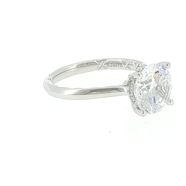 Classic Hidden Halo Diamond Semi-Mount Image 3 Bryan Jewelry Prattville, AL