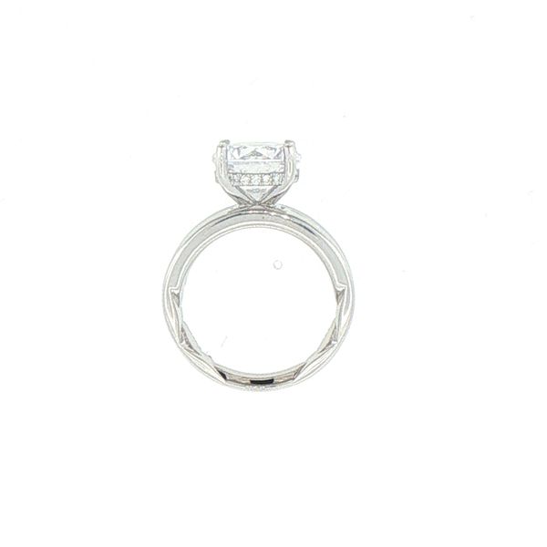 Bold Emerald-Cut Diamond Semi-Mount Image 2 Bryan Jewelry Prattville, AL