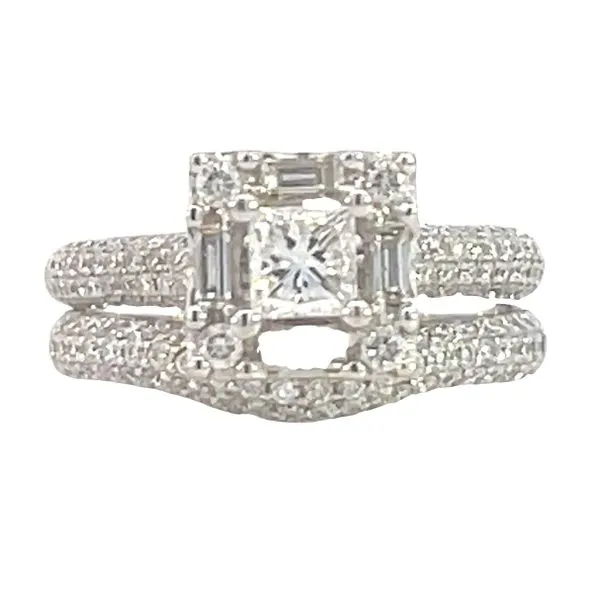 Princess Cut Diamond Wedding Set Bryan Jewelry Prattville, AL