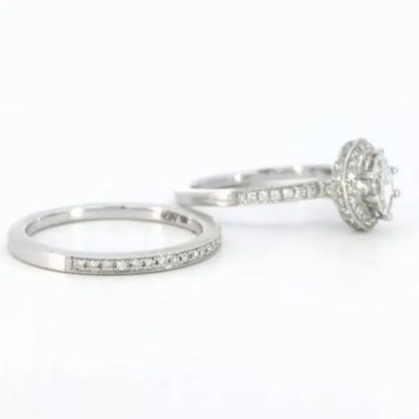 Marquise Diamond Bridal Set Image 2 Bryan Jewelry Prattville, AL