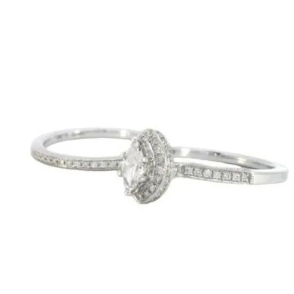 Marquise Diamond Bridal Set Image 3 Bryan Jewelry Prattville, AL