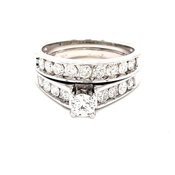 Channel Look Bridal Set Image 3 Bryan Jewelry Prattville, AL