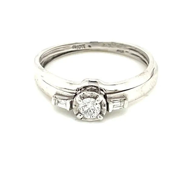 Diamond Wedding Set in 10kw Bryan Jewelry Prattville, AL