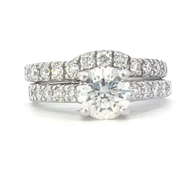 Previusly Loved Bridal Set from a prior estate in 14kw Bryan Jewelry Prattville, AL