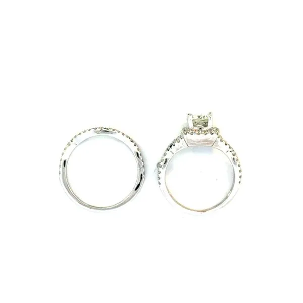 Diamond Wedding Set-14kw Image 4 Bryan Jewelry Prattville, AL